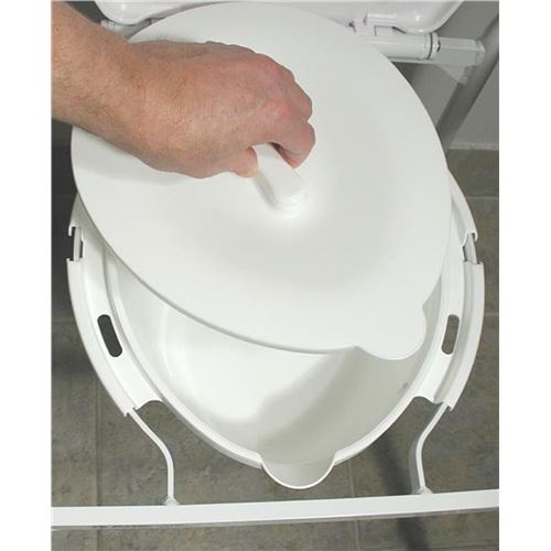Toilet Bowl and Lid