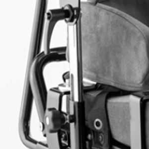 Side Pads Black Vinyl (Pair)