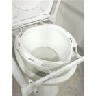 Splashguard for Folding Over Toilet