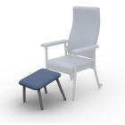Adjustable Leg Rest / Foot Stool - Katie Day Chair