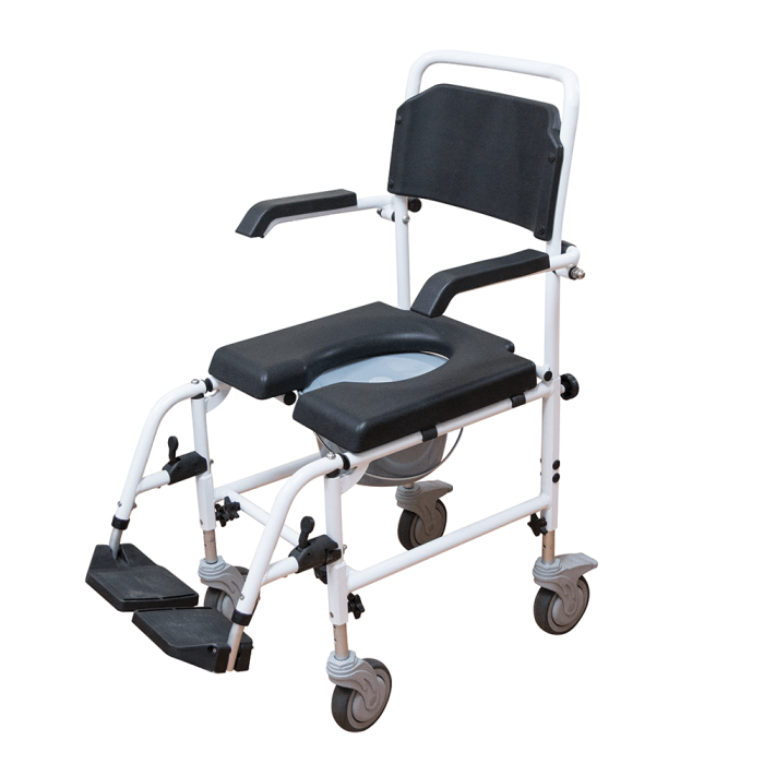 Aspire Community Aluminium Commode