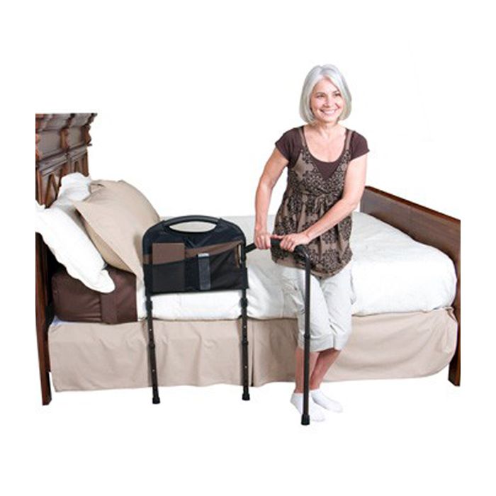 Stander Mobility Bed Rail & Pouch
