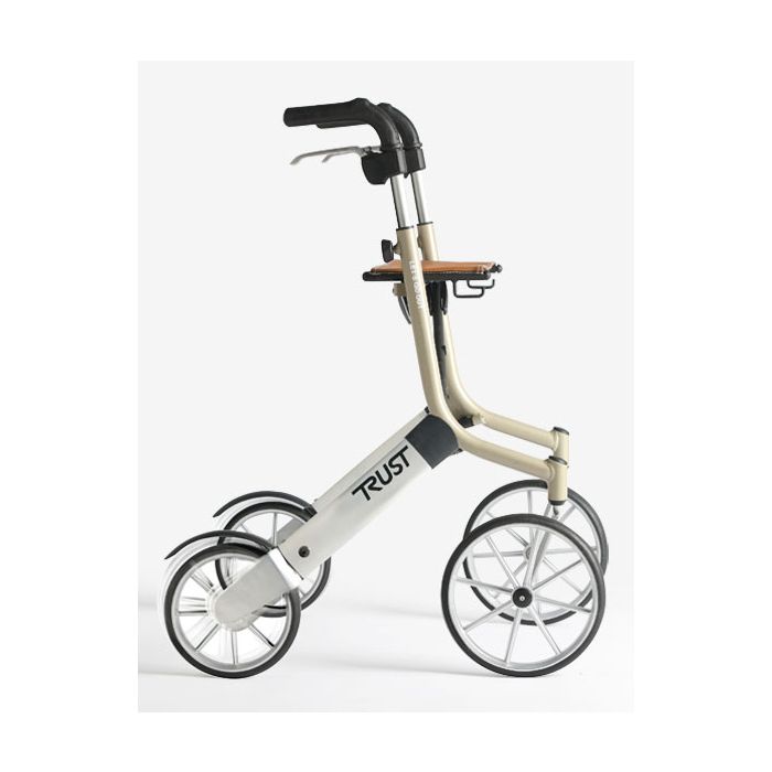 Let's Go Out Rollator - including Back Strap & Bag