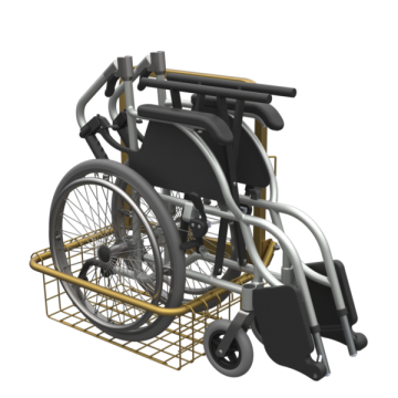 Compact Wheelchair Carrier Replacement Basket
