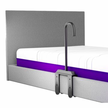 icare Bed Stick with Brackets - Black