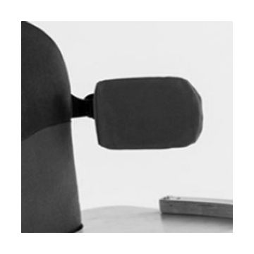 Swing-Away Chest Lateral Supports - Black Vinyl (Pair)