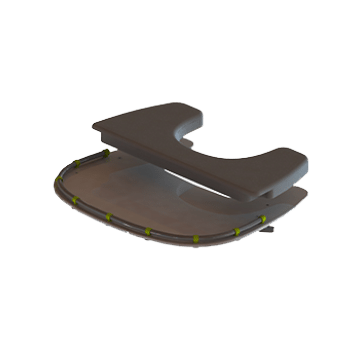 Nursery Tray Half Padding