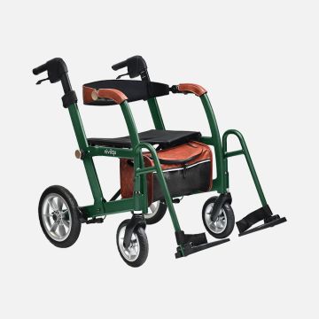 Uplivin Glide 2-in-1 Walker Wheelchair