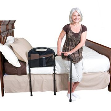 Stander Mobility Bed Rail & Pouch