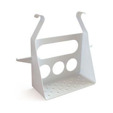 Caddy is ideal for organising showering products: - Shampoo / Conditioner bottles - Soap bar / bottles - Washing aid