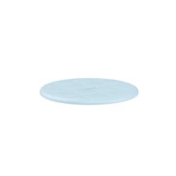 King Shower Stool Pad - Light Grey