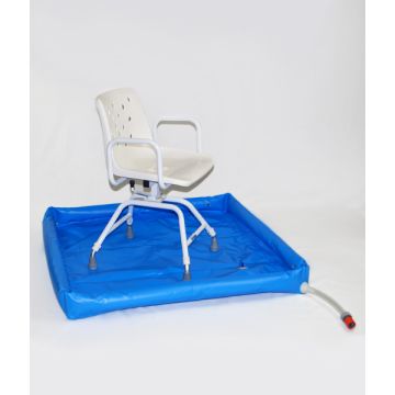 Portable Shower Tray - 110 x 110cm