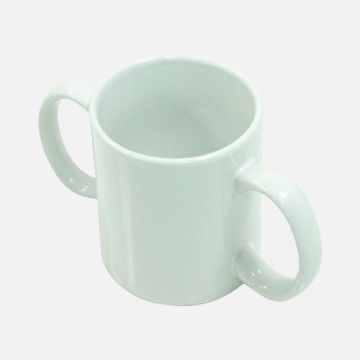 Two Handled Ceramic Mug