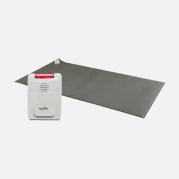 Cordless Floor Mat and Monitor Fall Alarm Kit