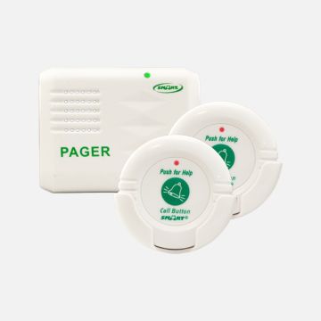Two Call Buttons and Pager Kit