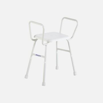 Aspire Shower Stool with Padded Seat and Arms Rental