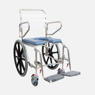 K Care Economy Shower Commode with Platform Footrest Rental