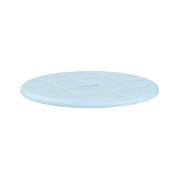 King Shower Stool Pad - Light Grey