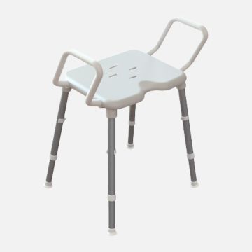 Redgum Space Saver Shower Stool