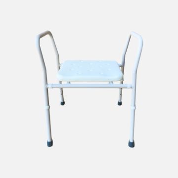 Shower Stool with Blow Moulded Width Adjustable Seat