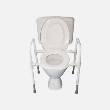 Adjustable Over Toilet Frame