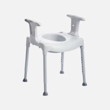 Etac Swift Freestanding Toilet Seat Raiser and Over Toilet Aid