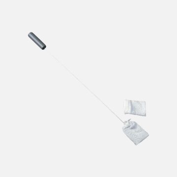 Long Handled Towelling Toe Washer.