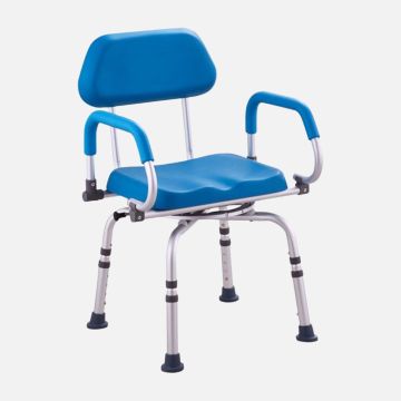 Swivel Padded Shower Chair