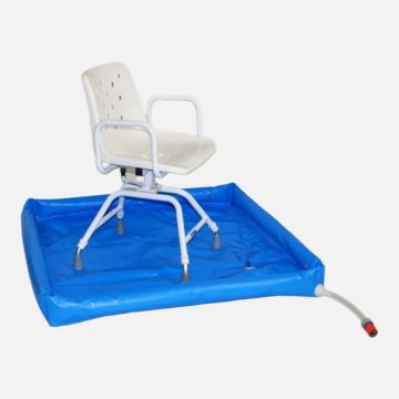 Portable Shower Tray - 110 x 110cm