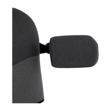 Swing-Away Chest Lateral Supports - Black Vinyl (Pair)