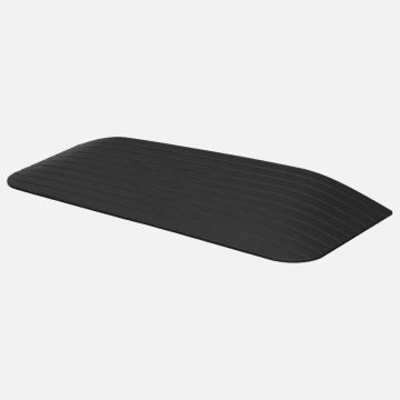 Tapered Rubber Ramp - 10cm Raise