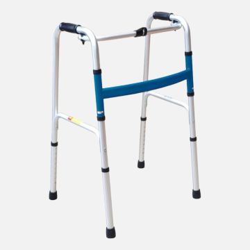 Folding Walking Frame - 1 Button