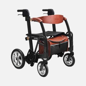 Uplivin Glide 2-in-1 Walker Wheelchair