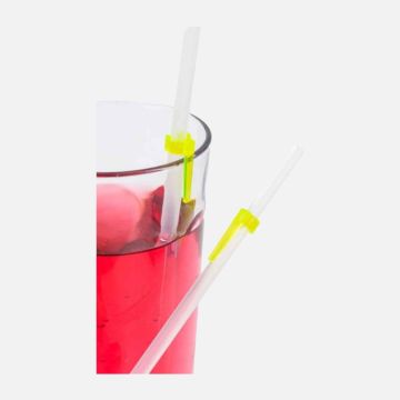 Pat Saunders One-Way Drinking Straws - Pack of 2