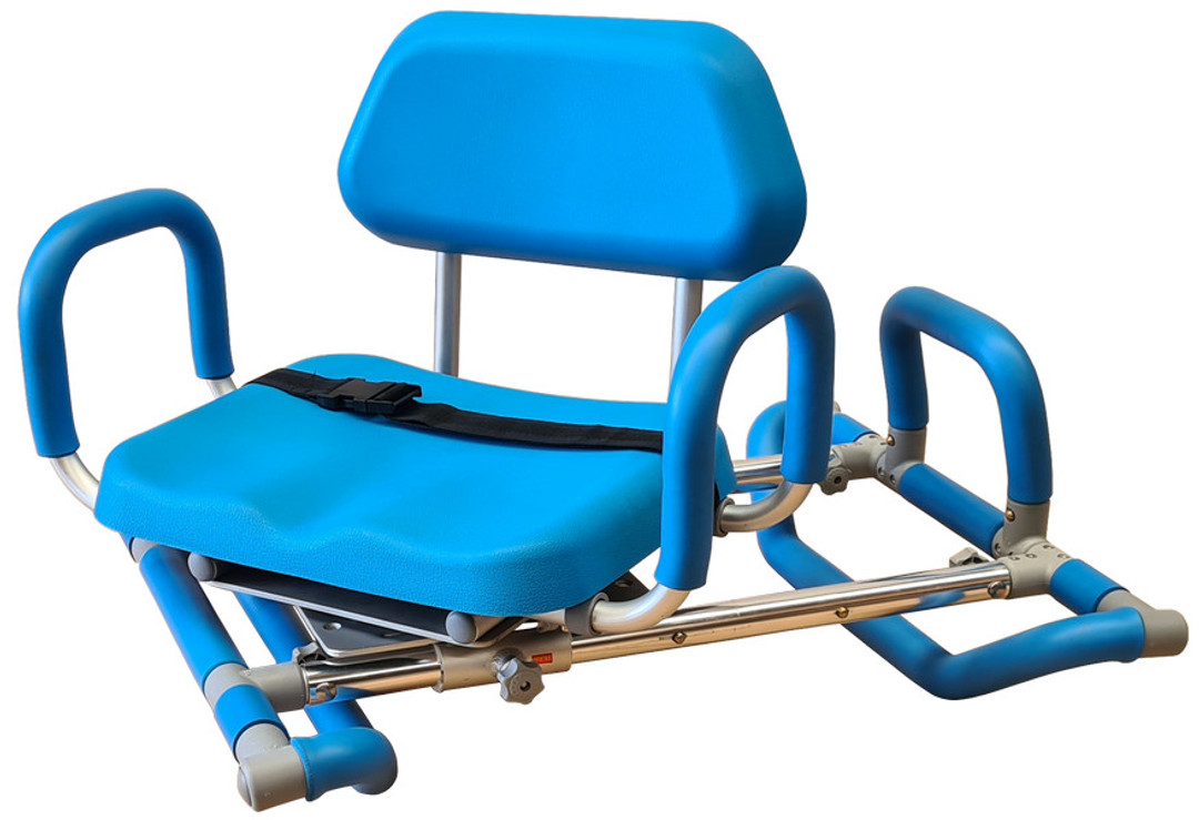 Padded Rotating Sliding Bath Seat