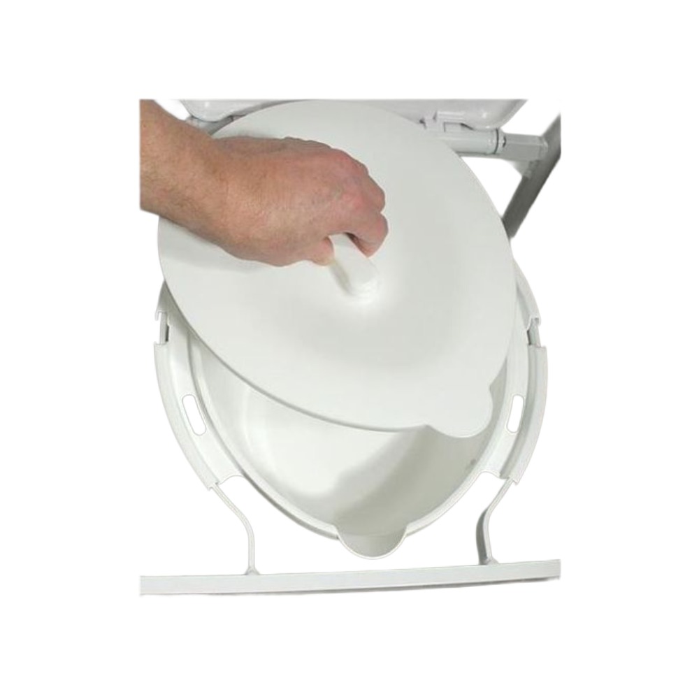 Toilet Bowl and Lid